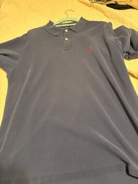 Polo by Ralph Lauren Navy Polo with Red Pony